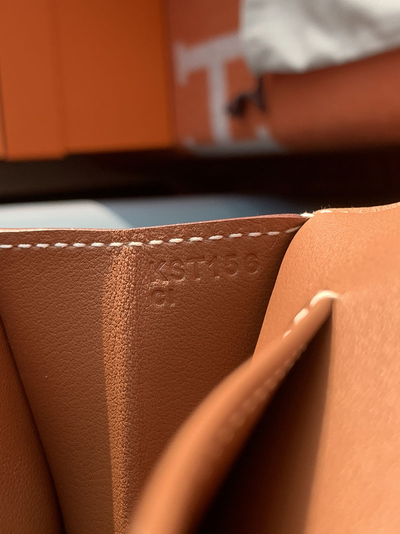 エルメス トートバッグ HERMES タブリエ・セリエ ゴールド ヴァッシュ・ハンター/ヴォー・スウィフト/トワル・ミリテール ゴールド金具 2627852 - 画像 (4)