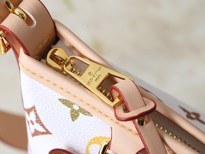 ルイヴィトン販売店舗 バッグ レディース LV × TM キャリーオール EW マルチカラー、ホワイト M27578 ルイヴィトン 村上隆 2026 - 画像 (4)