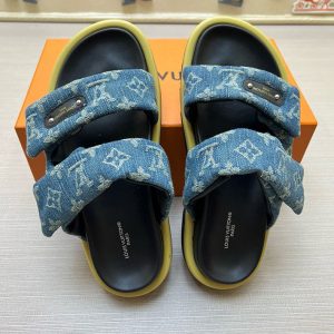ルイヴィトン サンダル デニム