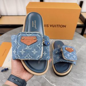 ルイヴィトン 靴 デニム