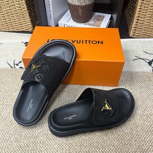 ルイヴィトン 靴 黒