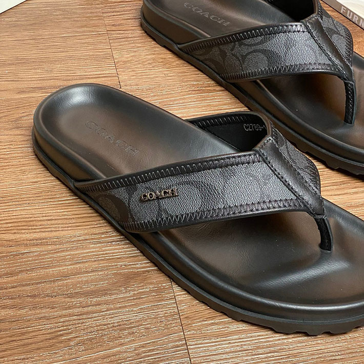最高級コーチスーパーコピー COACH フリップ フロップ・シグネチャー キャンバス 2629070 コーチ サンダル メンズ - 画像 (8)