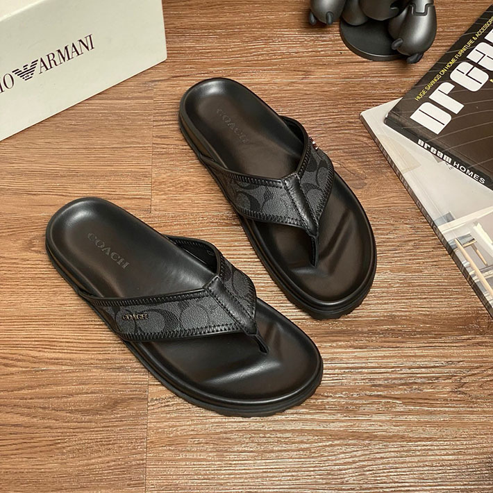 最高級コーチスーパーコピー COACH フリップ フロップ・シグネチャー キャンバス 2629070 コーチ サンダル メンズ - 画像 (6)