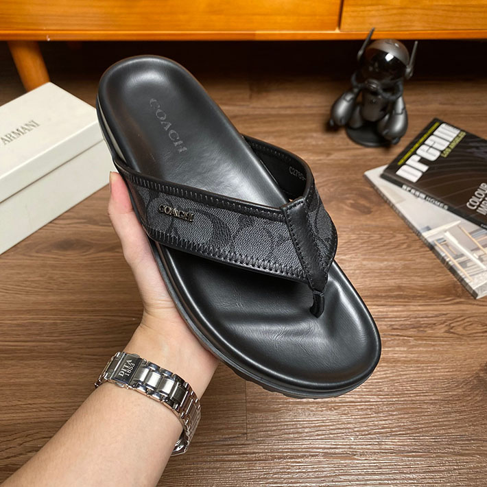 最高級コーチスーパーコピー COACH フリップ フロップ・シグネチャー キャンバス 2629070 コーチ サンダル メンズ - 画像 (3)