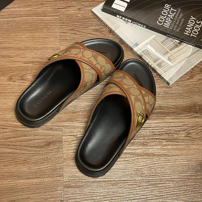 最高級コーチスーパーコピー COACH クロスオーバー サンダル シグネチャー メンズ 2629071 コーチ サンダル メンズ アウトレット - 画像 (8)