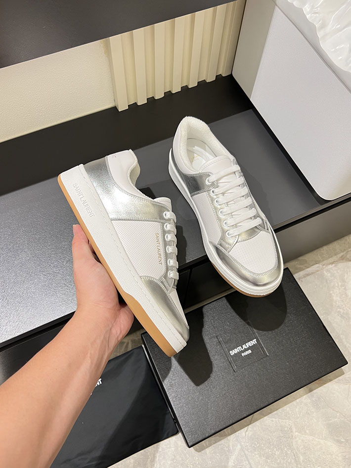 最高級サンローランスーパーコピー Saint Laurent SL/61 ロートップ スニーカー LOW-TOP SNEAKERS 2629093 サン ローラン スニーカー メンズ - 画像 (6)
