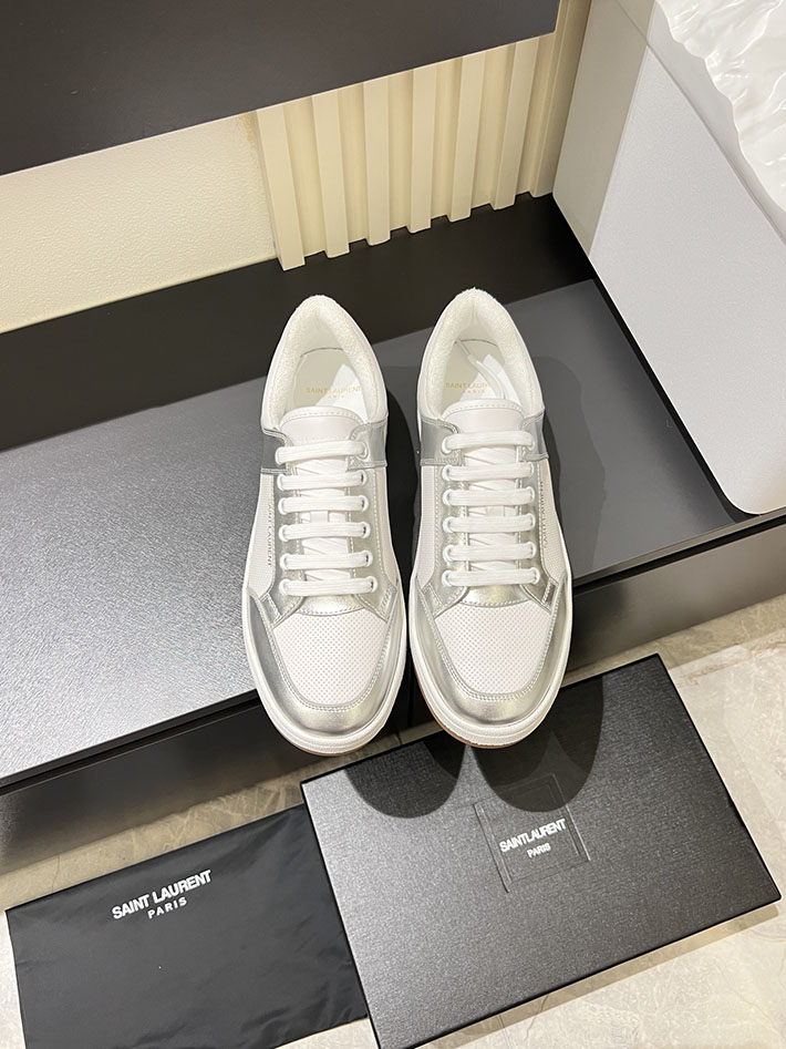 最高級サンローランスーパーコピー Saint Laurent SL/61 ロートップ スニーカー LOW-TOP SNEAKERS 2629093 サン ローラン スニーカー メンズ - 画像 (2)