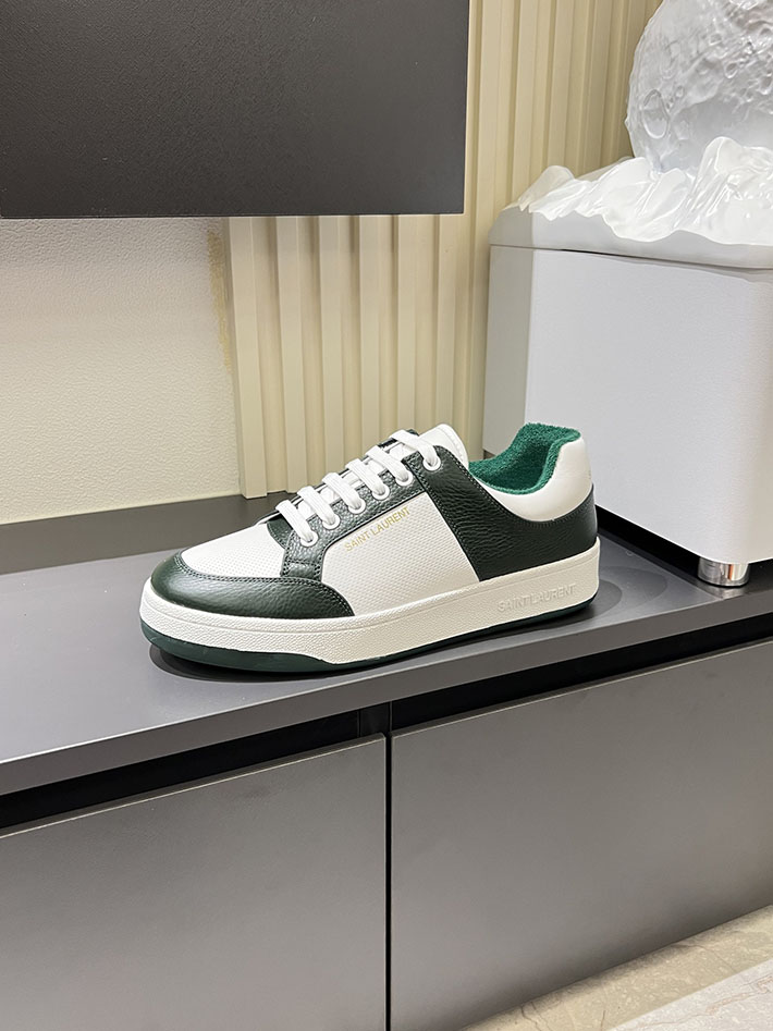 最高級サンローランスーパーコピー Saint Laurent SL/61 ロートップ スニーカー LOW-TOP SNEAKERS 2629094 サン ローラン スニーカー 芸能人 - 画像 (7)