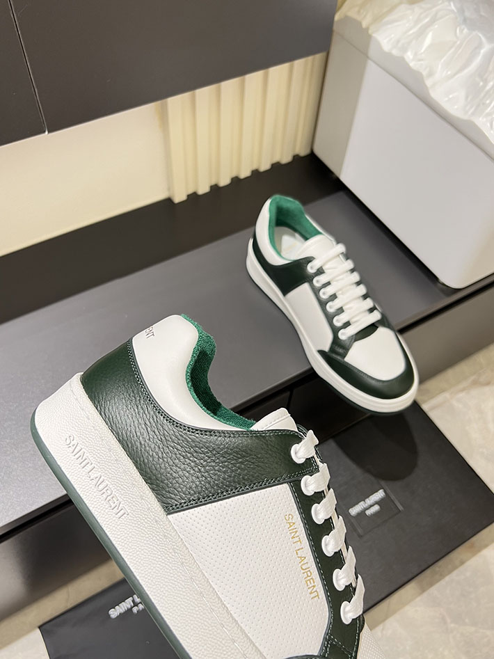 最高級サンローランスーパーコピー Saint Laurent SL/61 ロートップ スニーカー LOW-TOP SNEAKERS 2629094 サン ローラン スニーカー 芸能人 - 画像 (4)