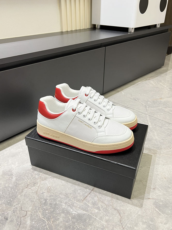 サン ローラン スニーカー 白