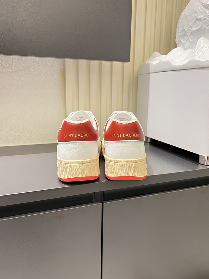 最高級サンローランスーパーコピー Saint Laurent SL/61 ロートップ スニーカー LOW-TOP SNEAKERS 2629095 サン ローラン スニーカー 白 - 画像 (3)