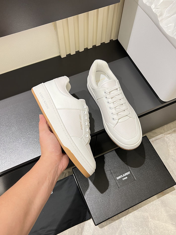 最高級サンローランスーパーコピー Saint Laurent SL/61 ロートップ スニーカー LOW-TOP SNEAKERS 2629096 サン ローラン スニーカー アウトレット - 画像 (6)
