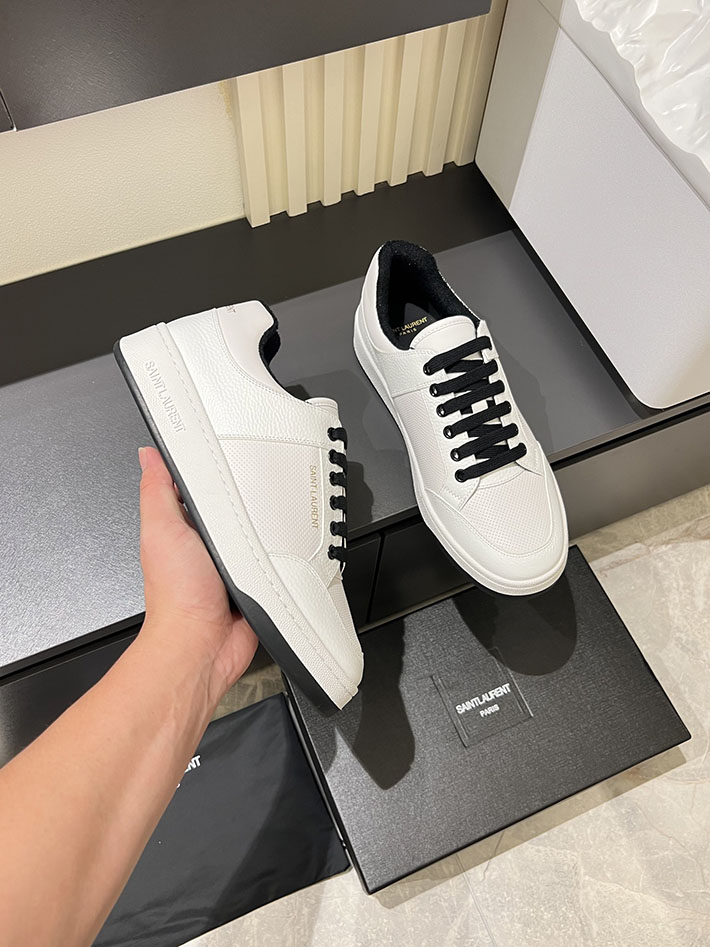 最高級サンローランスーパーコピー Saint Laurent SL/61 ロートップ スニーカー LOW-TOP SNEAKERS 2629098 サン ローラン 靴 メンズ - 画像 (6)