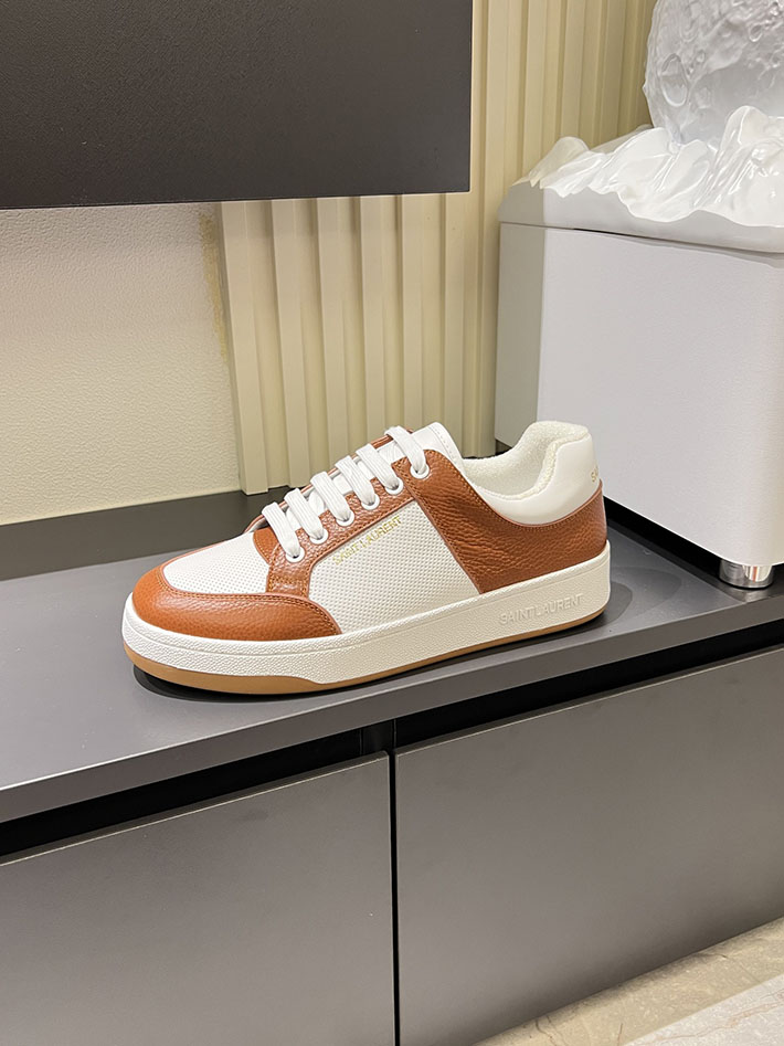 最高級サンローランスーパーコピー Saint Laurent SL/61 ロートップ スニーカー LOW-TOP SNEAKERS 2629100 サン ローラン 革靴 メンズ - 画像 (7)