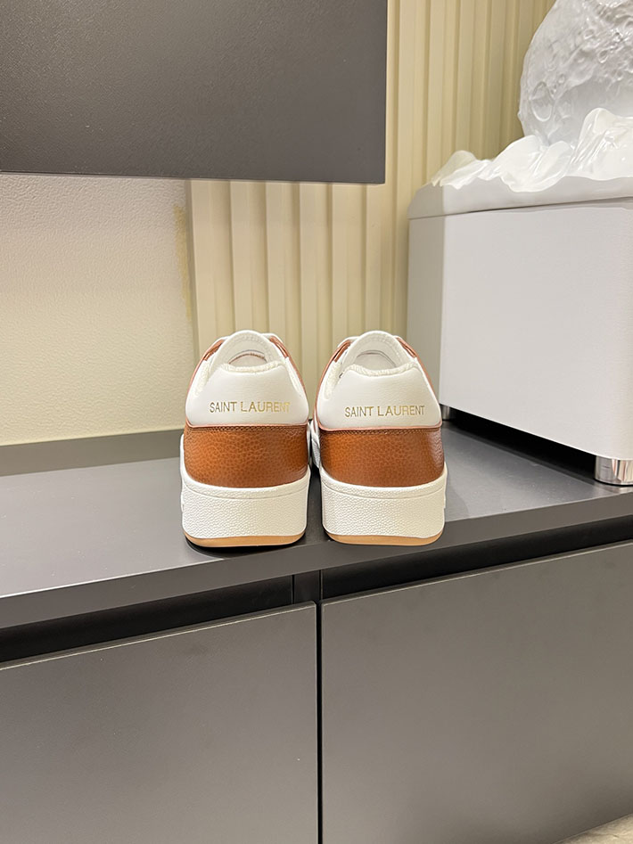 最高級サンローランスーパーコピー Saint Laurent SL/61 ロートップ スニーカー LOW-TOP SNEAKERS 2629100 サン ローラン 革靴 メンズ - 画像 (3)