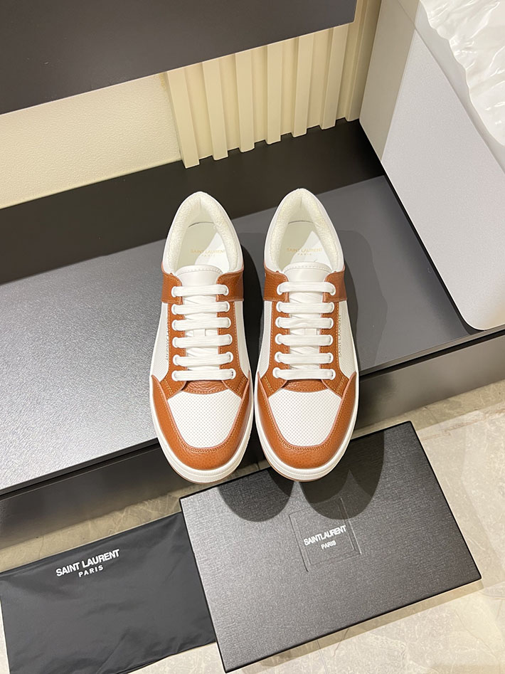 最高級サンローランスーパーコピー Saint Laurent SL/61 ロートップ スニーカー LOW-TOP SNEAKERS 2629100 サン ローラン 革靴 メンズ - 画像 (2)