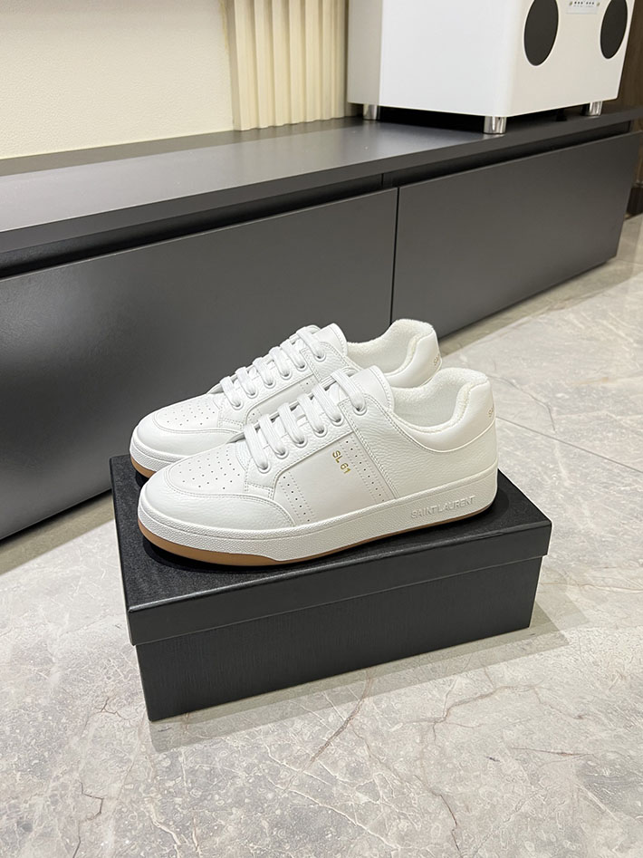 最高級サンローランスーパーコピー Saint Laurent SL/61 ロートップ スニーカー LOW-TOP SNEAKERS 2629102 サン ローラン アウトレット どれくらい 安い - 画像 (9)