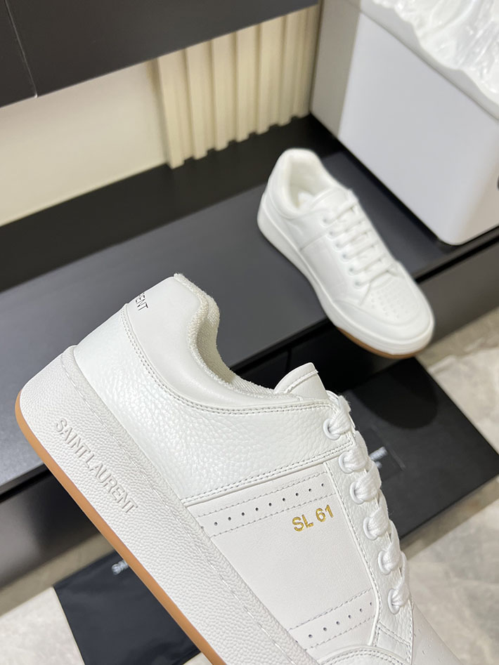 最高級サンローランスーパーコピー Saint Laurent SL/61 ロートップ スニーカー LOW-TOP SNEAKERS 2629102 サン ローラン アウトレット どれくらい 安い - 画像 (5)
