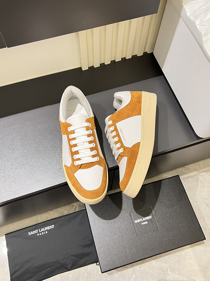 最高級サンローランスーパーコピー Saint Laurent SL/61 ロートップ スニーカー LOW-TOP SNEAKERS 2629106 サン ローラン 店舗 大阪 - 画像 (4)