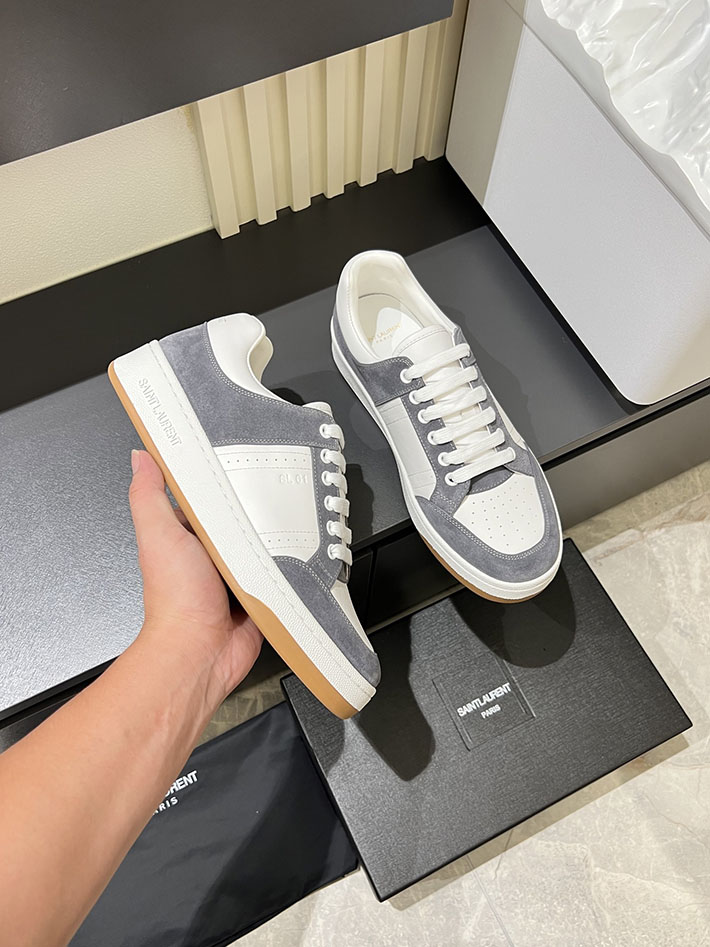 最高級サンローランスーパーコピー Saint Laurent SL/61 ロートップ スニーカー LOW-TOP SNEAKERS 2629109 スニーカー メンズ おしゃれ 40代 - 画像 (6)