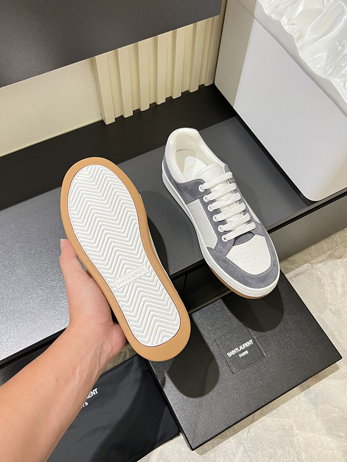 最高級サンローランスーパーコピー Saint Laurent SL/61 ロートップ スニーカー LOW-TOP SNEAKERS 2629109 スニーカー メンズ おしゃれ 40代 - 画像 (5)