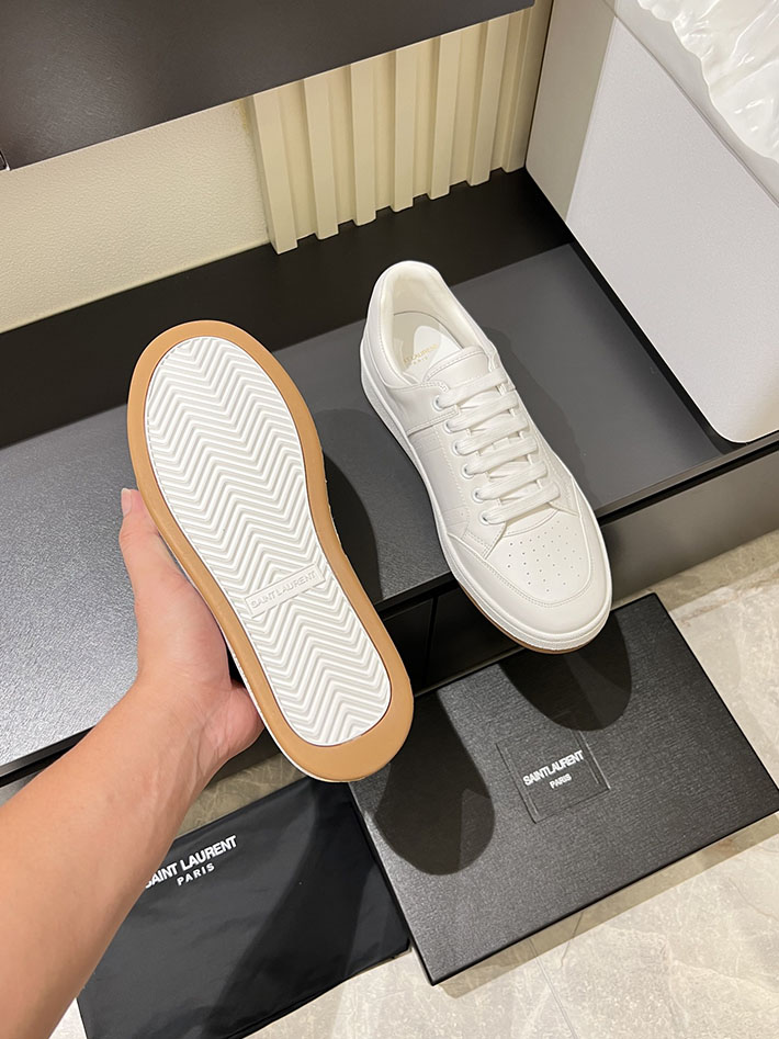 最高級サンローランスーパーコピー Saint Laurent SL/61 ロートップ スニーカー LOW-TOP SNEAKERS 2629110 スニーカー メンズ おしゃれ 20代 - 画像 (5)