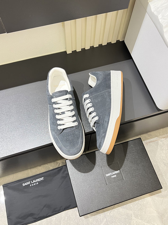 最高級サンローランスーパーコピー Saint Laurent SL/61 ロートップ スニーカー LOW-TOP SNEAKERS 2629111 スニーカー メンズ おしゃれ ブランド - 画像 (8)