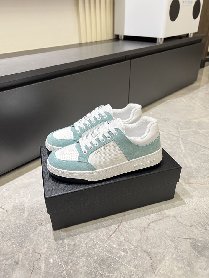 最高級サンローランスーパーコピー Saint Laurent SL/61 ロートップ スニーカー LOW-TOP SNEAKERS 2629112 流行りのスニーカー メンズ - 画像 (9)