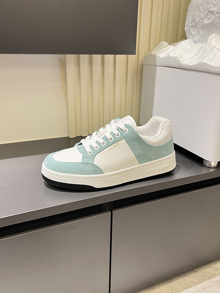 最高級サンローランスーパーコピー Saint Laurent SL/61 ロートップ スニーカー LOW-TOP SNEAKERS 2629112 流行りのスニーカー メンズ - 画像 (7)