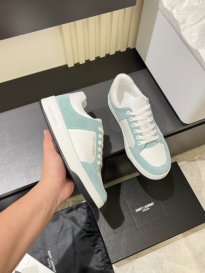 最高級サンローランスーパーコピー Saint Laurent SL/61 ロートップ スニーカー LOW-TOP SNEAKERS 2629112 流行りのスニーカー メンズ - 画像 (6)