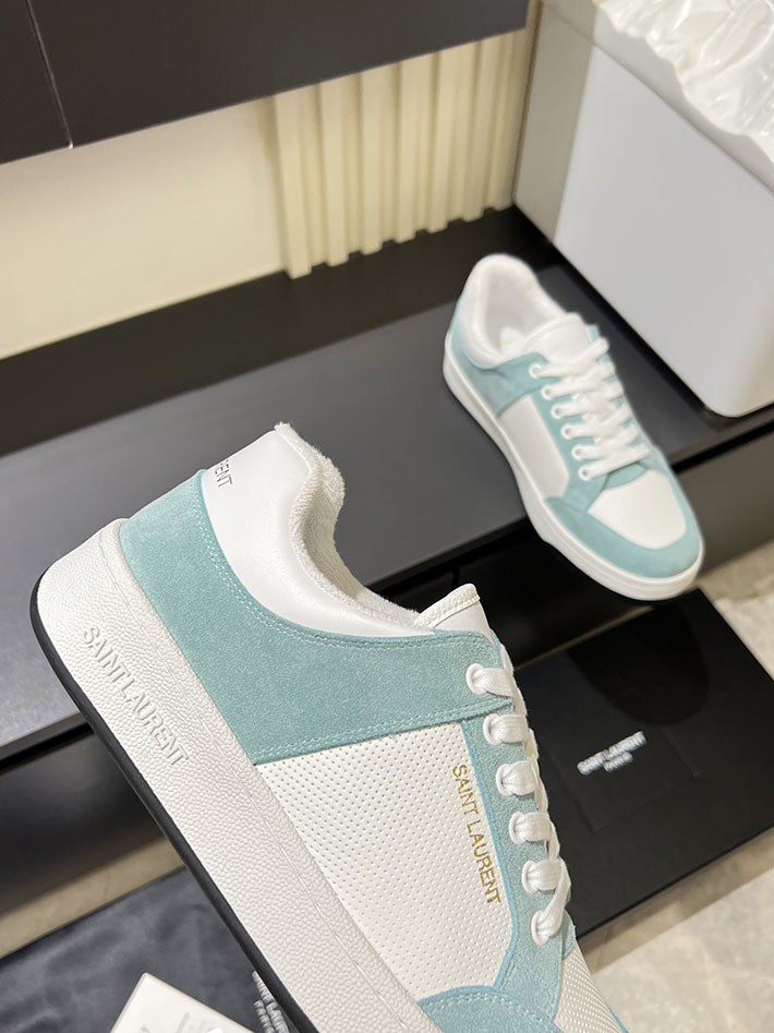 最高級サンローランスーパーコピー Saint Laurent SL/61 ロートップ スニーカー LOW-TOP SNEAKERS 2629112 流行りのスニーカー メンズ - 画像 (4)