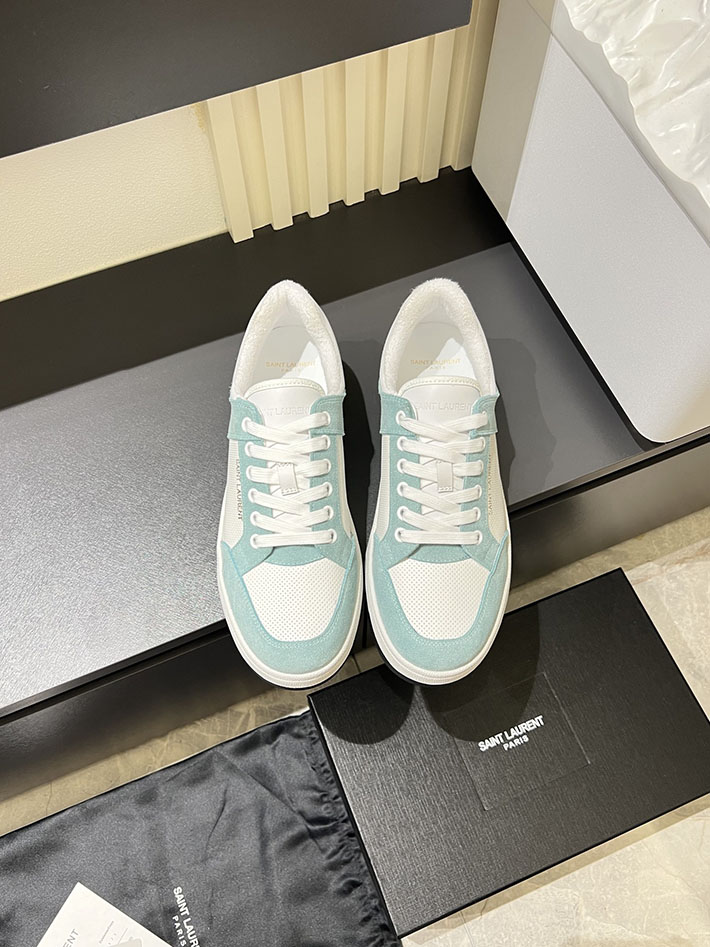 最高級サンローランスーパーコピー Saint Laurent SL/61 ロートップ スニーカー LOW-TOP SNEAKERS 2629112 流行りのスニーカー メンズ - 画像 (2)