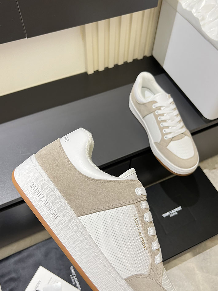 最高級サンローランスーパーコピー Saint Laurent SL/61 ロートップ スニーカー LOW-TOP SNEAKERS 2629113 スニーカー メンズ 人気ランキング - 画像 (4)
