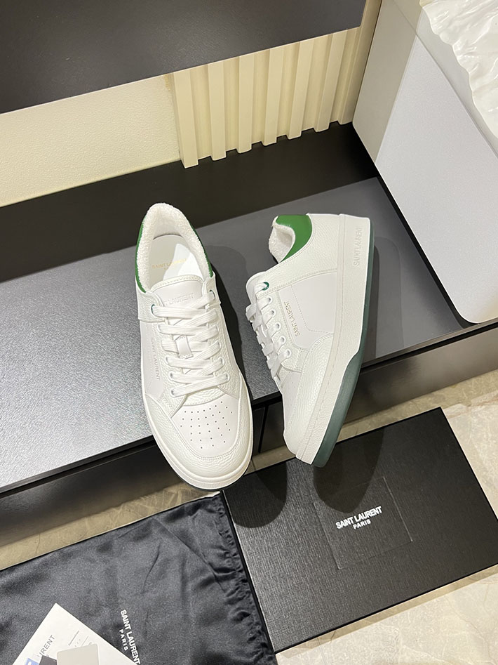 最高級サンローランスーパーコピー Saint Laurent SL/61 ロートップ スニーカー LOW-TOP SNEAKERS 2629115 スニーカー 安い ブランド - 画像 (8)