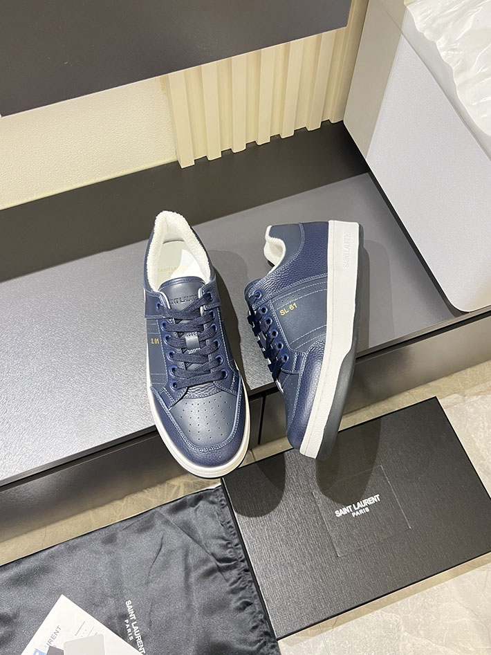 最高級サンローランスーパーコピー Saint Laurent SL/61 ロートップ スニーカー LOW-TOP SNEAKERS 2629116 スニーカー 安い メンズ - 画像 (8)