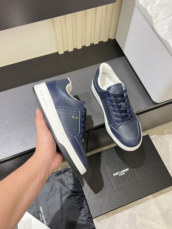 最高級サンローランスーパーコピー Saint Laurent SL/61 ロートップ スニーカー LOW-TOP SNEAKERS 2629116 スニーカー 安い メンズ - 画像 (6)