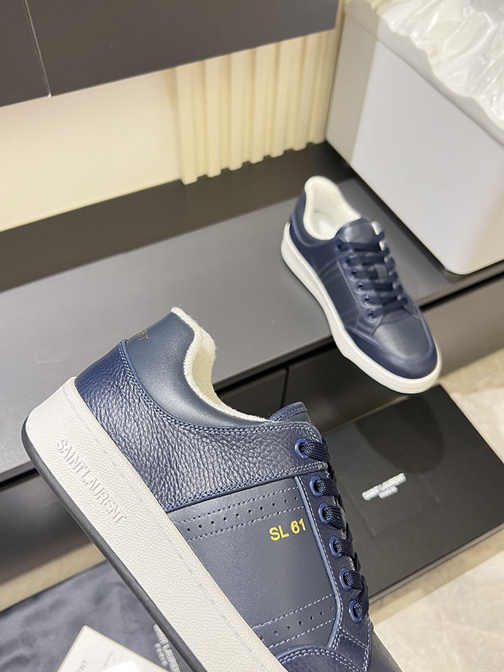 最高級サンローランスーパーコピー Saint Laurent SL/61 ロートップ スニーカー LOW-TOP SNEAKERS 2629116 スニーカー 安い メンズ - 画像 (4)