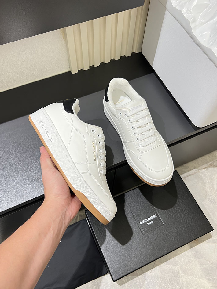最高級サンローランスーパーコピー Saint Laurent SL/61 ロートップ スニーカー LOW-TOP SNEAKERS 2629124 スニーカー かっこいい 安い - 画像 (6)