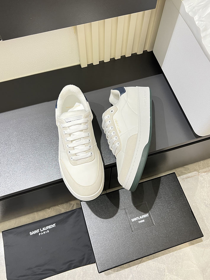 最高級サンローランスーパーコピー Saint Laurent SL/61 ロートップ スニーカー LOW-TOP SNEAKERS 2629125 スニーカー メンズ おしゃれ 大人 - 画像 (8)