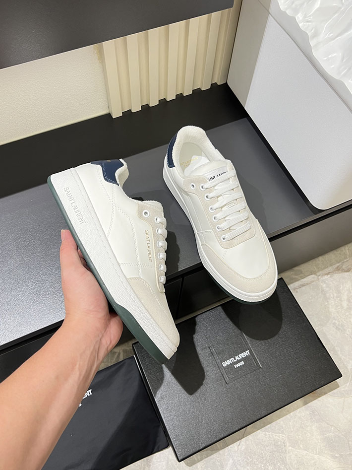 最高級サンローランスーパーコピー Saint Laurent SL/61 ロートップ スニーカー LOW-TOP SNEAKERS 2629125 スニーカー メンズ おしゃれ 大人 - 画像 (6)