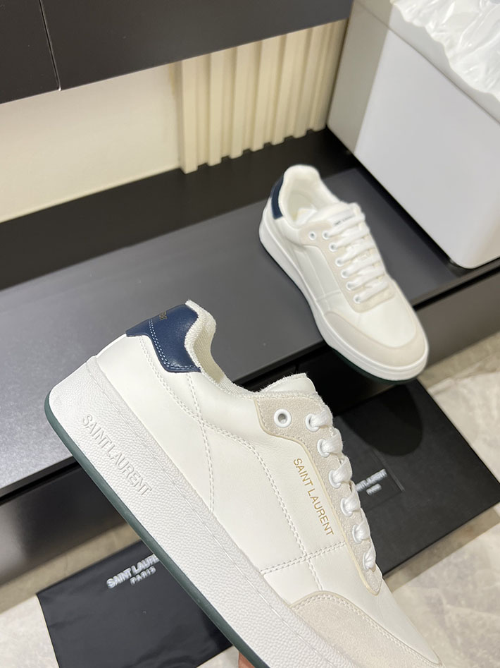 最高級サンローランスーパーコピー Saint Laurent SL/61 ロートップ スニーカー LOW-TOP SNEAKERS 2629125 スニーカー メンズ おしゃれ 大人 - 画像 (4)