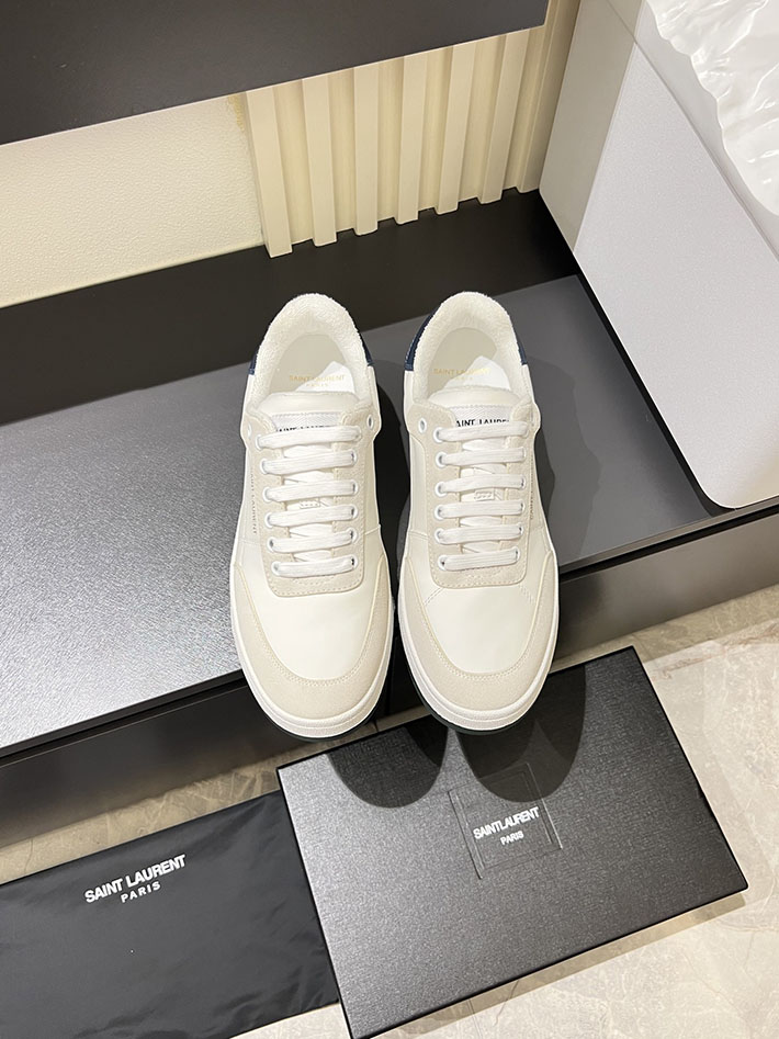 最高級サンローランスーパーコピー Saint Laurent SL/61 ロートップ スニーカー LOW-TOP SNEAKERS 2629125 スニーカー メンズ おしゃれ 大人 - 画像 (2)
