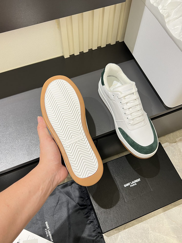 最高級サンローランスーパーコピー Saint Laurent SL/61 ロートップ スニーカー LOW-TOP SNEAKERS 2629128 スニーカー 人気 高校生 - 画像 (5)