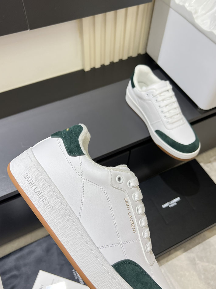 最高級サンローランスーパーコピー Saint Laurent SL/61 ロートップ スニーカー LOW-TOP SNEAKERS 2629128 スニーカー 人気 高校生 - 画像 (4)