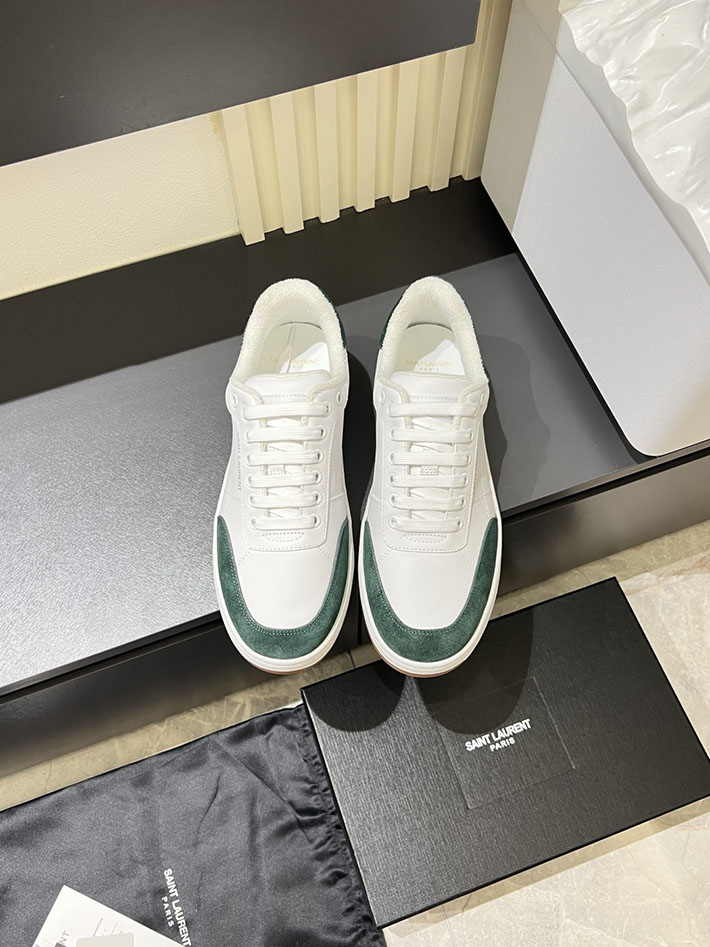 最高級サンローランスーパーコピー Saint Laurent SL/61 ロートップ スニーカー LOW-TOP SNEAKERS 2629128 スニーカー 人気 高校生 - 画像 (2)