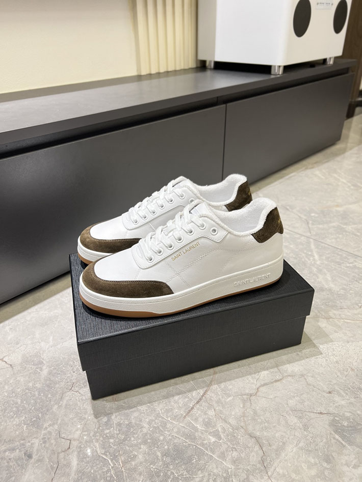 最高級サンローランスーパーコピー Saint Laurent SL/61 ロートップ スニーカー LOW-TOP SNEAKERS 2629129 品揃え豊富な靴屋 大阪 - 画像 (9)