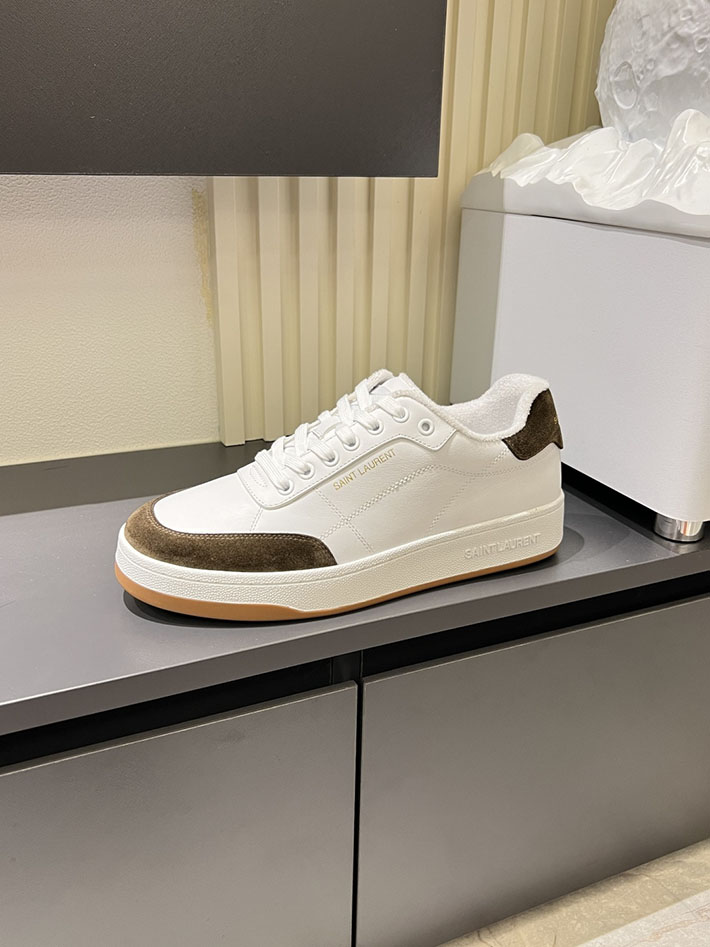 最高級サンローランスーパーコピー Saint Laurent SL/61 ロートップ スニーカー LOW-TOP SNEAKERS 2629129 品揃え豊富な靴屋 大阪 - 画像 (7)