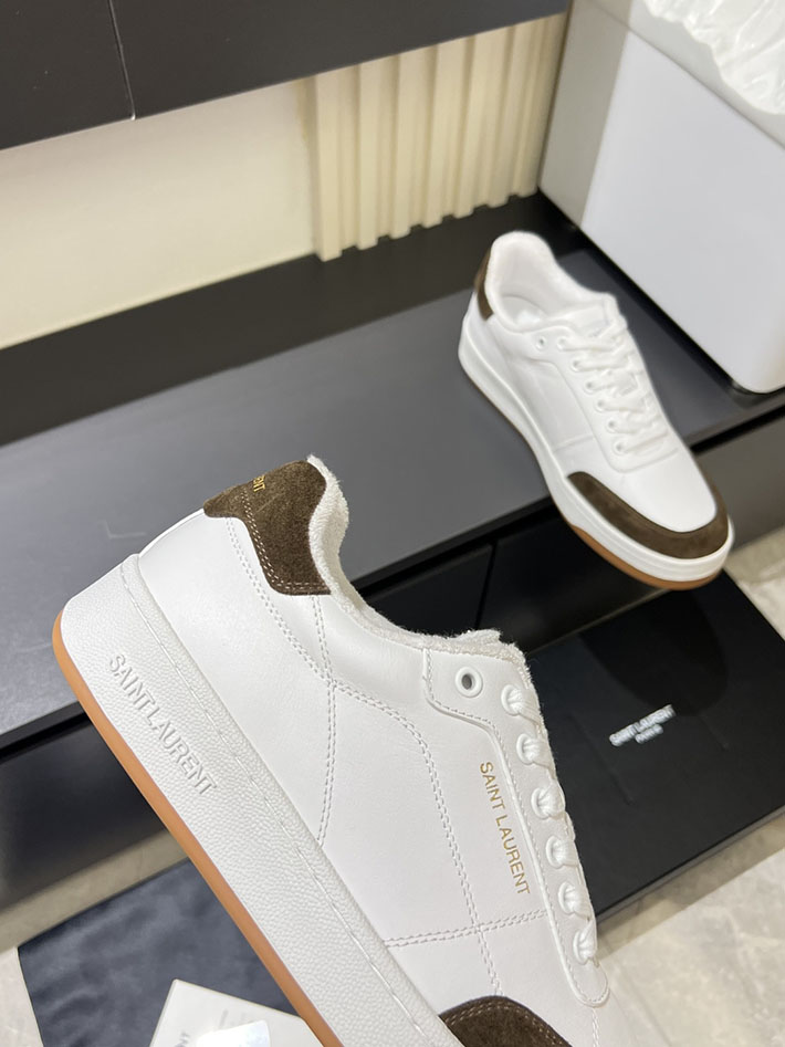 最高級サンローランスーパーコピー Saint Laurent SL/61 ロートップ スニーカー LOW-TOP SNEAKERS 2629129 品揃え豊富な靴屋 大阪 - 画像 (4)