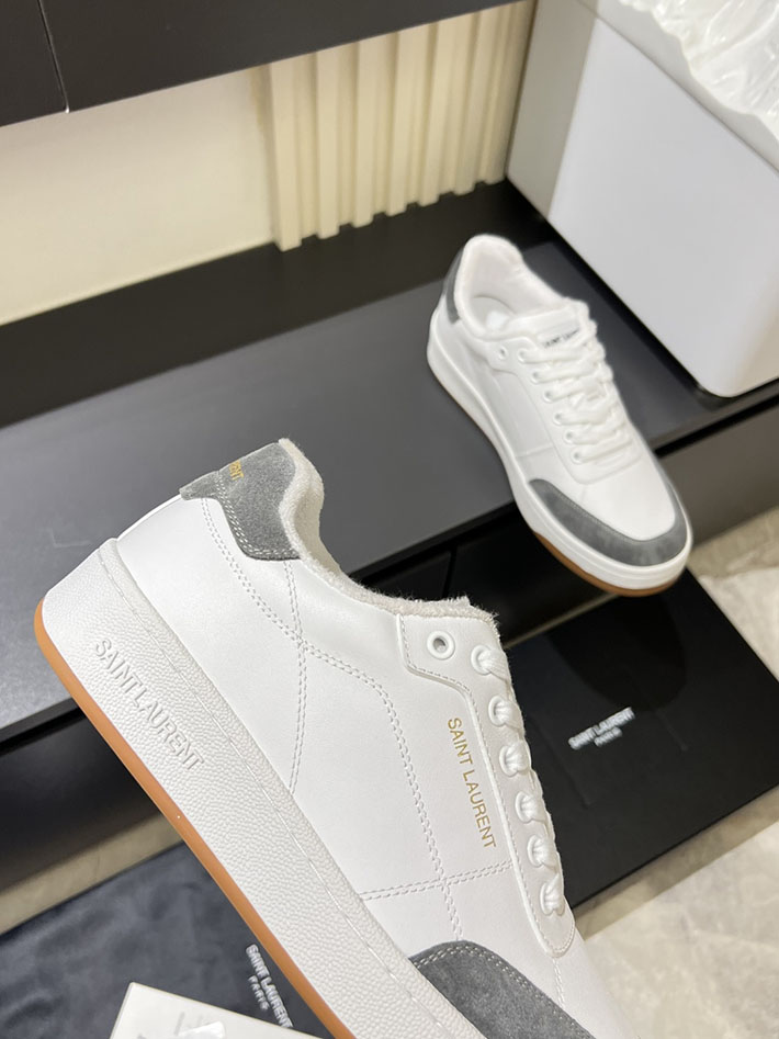 最高級サンローランスーパーコピー Saint Laurent SL/61 ロートップ スニーカー LOW-TOP SNEAKERS 2629130 靴 おしゃれメンズ - 画像 (4)