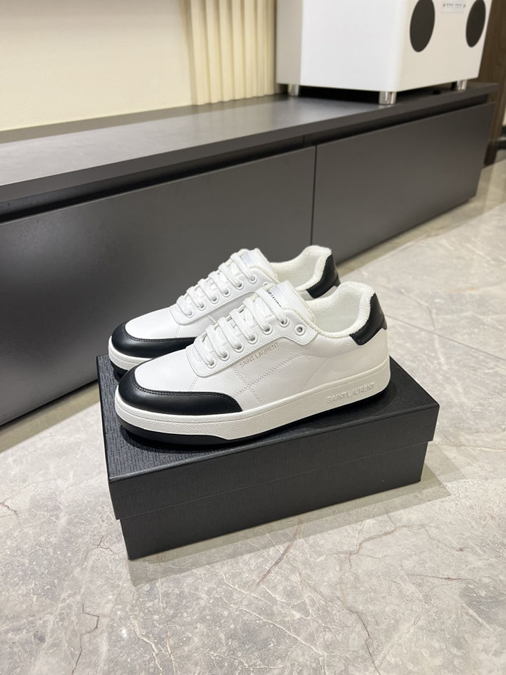 最高級サンローランスーパーコピー Saint Laurent SL/61 ロートップ スニーカー LOW-TOP SNEAKERS 2629132 カジュアルシューズ メンズ 人気 - 画像 (9)